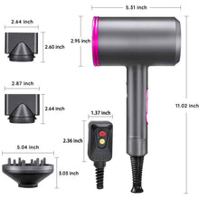 Load image into Gallery viewer, 1800W Professional Hair Dryer with Diffuser Ionic Conditioning