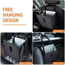 Load image into Gallery viewer, 1.85 Gallon Hanging Car Trash Can Waterproof Litter Garbage Bag Organizer