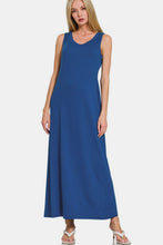 Load image into Gallery viewer, Scoop Neck Wide Strap Tank Dress – Simple, Comfortable, and Versatile Scoop Neck Design for All-Day Wear