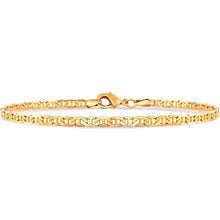 Load image into Gallery viewer, 18K Gold Flat Marina Link Anklet for Women