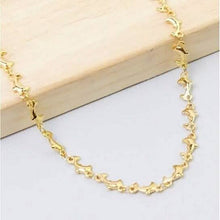 Load image into Gallery viewer, 18k Gold Plated Dolphin Anklet