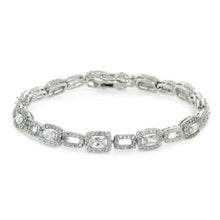 Load image into Gallery viewer, 18K White Gold Plated Tennis Bracelets