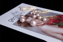 Load image into Gallery viewer, 18pcs/lot Big Small Pearl Hair Stick Set Sweet U Shape Hair Clip Hairpin Wedding Bride Headdress Wedding Hair Accessories for Brides and Bridesmaids