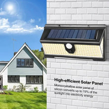 Load image into Gallery viewer, 190 LED Upgrading Solar Light Wall