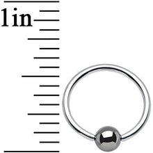 Load image into Gallery viewer, 16G 7/16 Hematite Bead BCR Captive Ring