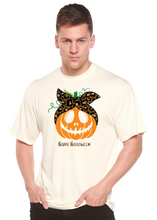 Load image into Gallery viewer, Happy Halloween Men's Bamboo Viscose/Organic Cotton Short Sleeve Graphic T-Shirt
