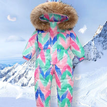 Load image into Gallery viewer, Modern Trend NEW Children's Clothing Jacket Snow Wear Coat Jumpsuit for Girls And Boys Winter Ski Suit For Kids