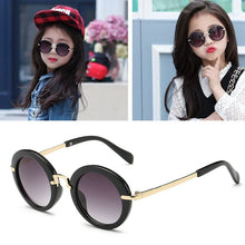 Load image into Gallery viewer, Cute Round Polarized Sunglasses for Kids Girls Boys UV400 Protection Fashionable & Children's Sunglasses New Cute Baby Round Frame & Colorful Sunshade Mirror For Kids