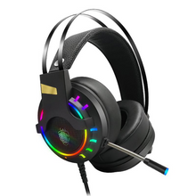 Load image into Gallery viewer, Luxury Gaming Headset with Microphone 3.5mm Wired Earphone Surround Sound Game Headphone for PC Gamer Computer Laptop Xbox
