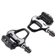 Load image into Gallery viewer, Carbon Fiber Bike Pedal Suitable For Self-Locking Professional Bicycle Pedals Road Bike Pedal High Quality Ultralight Road Bike Pedal Clipless Delta Pedals Aluminum Alloy Bicycle Pedals Cleats Set For Road Bike