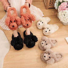 Load image into Gallery viewer, Couples Winter Pack Heel Cotton Shoes Women's Mens Slipper Winter Shoes New Fashion Casual Fur Plush Slides Winter Slippers For Women House Slippers Fluffy Soft Comfy Fuzzy Slippers Faux Fur Plush Anti-Skid Slippers