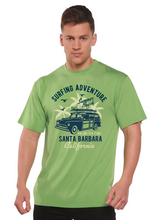 Load image into Gallery viewer, Surfing Adventure Spun Bamboo® Men's Bamboo Viscose/Organic Cotton Short Sleeve Graphic T-Shirt