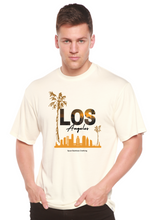 Load image into Gallery viewer, Los Angeles Unisex Bamboo Viscose/Organic Cotton Short Sleeve Graphic T-Shirt