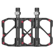 Load image into Gallery viewer, Titanium Bicycle Pedal Titanium Shaft Carbon Tube Bicycle Pedal Mountain Bike 3 Palin Pedal Road Bike Riding Pedal Bicycle Platform Pedals Bicycle Pedal Titanium Shaft Carbon Tube Bicycle Pedal Mountain Bike Pedal Road Bike Riding Pedal