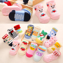 Load image into Gallery viewer, Anti Slip Floor Cartoon Kids Toddlers Autumn Spring Newborn Cute Cotton Baby Socks Girl Boy Infant Socks for Kids