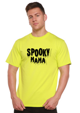 Load image into Gallery viewer, Spooky Mama Halloween Men's Bamboo Viscose/Organic Cotton Short Sleeve Graphic T-Shirt