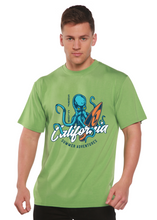 Load image into Gallery viewer, California Summer Adventures Men's Bamboo Viscose/Organic Cotton Short Sleeve Graphic T-Shirt