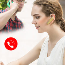 Load image into Gallery viewer, Bluetooth Earpiece V5.0 Wireless Handsfree Headset With Microphone 24 Hrs Driving Headset 30 Days Standby Time Bluetooth Music Headset Waterproof Earphone Works On All Smartphones Sport Wireless Earphones