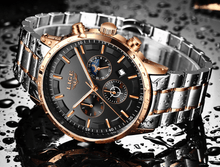 Load image into Gallery viewer, Men's Waterproof Watch With Chronometers And Date Display Unique Design Perfect Gift