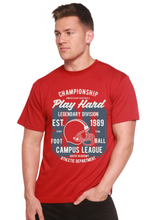 Load image into Gallery viewer, Play Hard Spun Bamboo® Men's Bamboo Viscose/Organic Cotton Short Sleeve Graphic T-Shirt