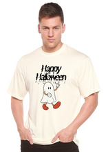 Load image into Gallery viewer, Happy Halloween Men's Bamboo Viscose/Organic Cotton Short Sleeve Graphic T-Shirt