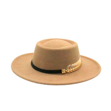 Load image into Gallery viewer, Autumn Winter Women Men Vintage Fedora Women's Foldable Short Brim Floppy Hat Gentleman Elegant Warm Hats Lady Party Luxury Caps Classic Summer Beach Sun Hat