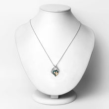 Load image into Gallery viewer, 0.24 Carat Genuine Emerald .925 Sterling Silver Pendant