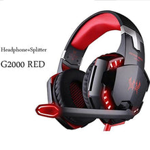 Load image into Gallery viewer, NEW STEVVEX Modern G2000 G9000 Gaming Headsets Big Headphones with Light Mic Stereo Earphones Deep Bass for PC Computer, Laptop and Gaming