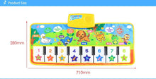 Load image into Gallery viewer, Trend New Baby Musical Mat Music Carpet Funny Animal Voice Singing Playing Music Piano Early Educational Learning Toys for Kids