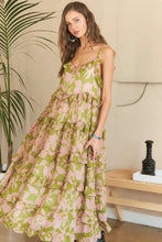 Load image into Gallery viewer, Ruffled Tiered Scoop Neck Cami Summer Dress – Flirty Ruffled Cami Dress with Scoop Neck & Tiered Details