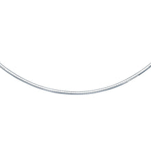 Load image into Gallery viewer, 14k White Gold Chain in a Classic Omega (3 mm)