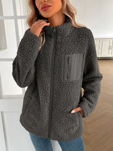 Load image into Gallery viewer, Winter Warm Zip Up Long Sleeve Jacket Fuzzy Cozy & Stylish Jacket Cold-Weather Essential Outdoor Jacket