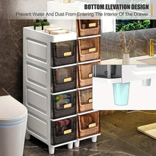 Load image into Gallery viewer, Slimline Multi-Drawer Storage Cabinet – 3, 4, or 6 Layer
