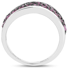 Load image into Gallery viewer, 2.33 Carat Genuine Ruby .925 Sterling Silver Ring