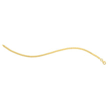 Load image into Gallery viewer, 14k Yellow Gold 7 inch Mini Cube Bracelet (2.60 mm)