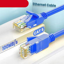 Load image into Gallery viewer, 1m Ethernet Cable Cat5 Lan Cable UTP RJ45 Network Patch LAN Cable Internet Modem Laptop Router Copper Wire For Laptop TV