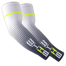 Load image into Gallery viewer, 1Pair Cool Men Cycling Running UV Sun Protection Arm Cover Protective Arm Sleeve Bike Sport Arm Warmers Arm Sleeves Hand Sleeves For Biking Cycling Golf Outdoor Sports Outdoor Arm Sleeves Arm Cover For Men