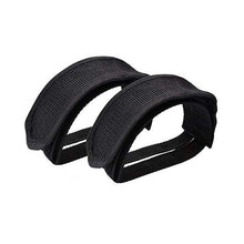 Load image into Gallery viewer, 1pair Nylon Bicycle Pedal Straps Toe Clip Foot Strap Belt Adhesively Bicycle Pedal Tape Fixed Gear Bike Cycling Cover Universal Bicycle Fixed Strap Anti-Slip Double Adhesive Pedal Toe Clip Strap Cycling Pedal Accessory