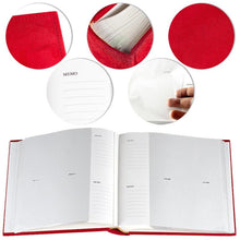 Load image into Gallery viewer, 1Pc 4 Colors Holds Photos Slip In Memo Photo Album Family Memory Notebook Picture Albums 200 Photos For Photographs Albums Book Scrapbook Paper Baby Family Scrapbook Albums