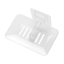 Load image into Gallery viewer, 1PC Bathroom Shower Soap Box Dish Storage Plate Tray Holder Case Wall-mounted Soap Holder Housekeeping Container Soap Dish Drainer Tray - Suction Cup Soap Dish Holder Wall Mounted for Bathroom Shower Pack