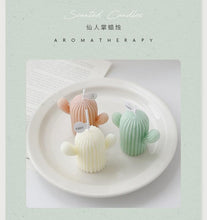 Load image into Gallery viewer, 1pc Cactus Candle Handmade Delicate Cactus Candles For Birthday Party Wedding Spa Home Decoration Romantic Cute Soy Wax Aromatherapy Small Scented Relaxing Birthday Wedding Party Gift Home Decor