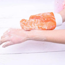 Load image into Gallery viewer, 1PC Colorful Shower Bath Magic Peeling Glove Modern Exfoliating Tan Removal Skincare Soft Gloves For Shower Body Scrubber Bath Accessories