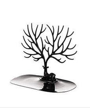 Load image into Gallery viewer, 1pc Creative Deer Horn Tree Charm Jewelry Organizer Earring Bangle Necklace Bracelet Display Holder Unique Design Jewelry Organiser for Women Classic Tree Shape High Quality Necklace Earring Display Holder Tree Jewelry Organizer For Women