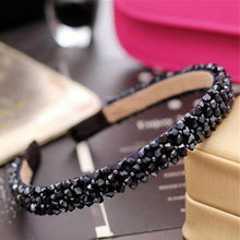 Load image into Gallery viewer, 1Pc Crystal Rhinestone Pearl Hair Hoop Headband Bridal Wedding Hair Accessories Girl Beauty Headwear Headdress Women Headpieces