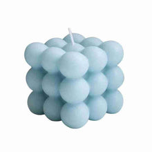 Load image into Gallery viewer, 1pc Cube Wax Fragrance Candle Bougie Rose Scented Candles Cute Wax Candles Cube Scented Candle Handmade Decorative Candle Hand Poured Scented Candle Home Decor Candle for Bedroom Aesthetic Home Geometric Decoration Cube Wax Fragrance Candle
