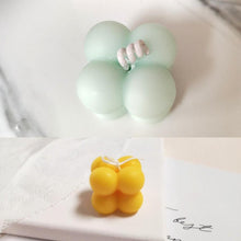 Load image into Gallery viewer, 1pc Cube Wax Geometry Candle Soy Wax Candles Beautiful Art Candle Present Statue Scented Candles Decoration for Wedding Home Decor Candle Shaped Candles Wax Smokeless Oil Aromatherapy Candle For Christmas Wedding Home Decor