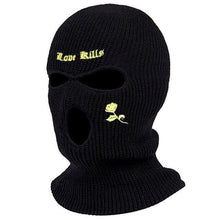 Load image into Gallery viewer, 1Pc Embroidery Balaclava Face Mask 3-Hole for Cold Weather, Winter Ski Mask for Men and Women Thermal Cycling Mask Christmas Gift Face Scarf Mask Sunscreen Dustproof Army Cycling Hunting Fishing Tactical Airsoft Hat
