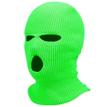 Load image into Gallery viewer, 1Pc Embroidery Balaclava Face Mask 3-Hole for Cold Weather, Winter Ski Mask for Men and Women Thermal Cycling Mask Christmas Gift Face Scarf Mask Sunscreen Dustproof Army Cycling Hunting Fishing Tactical Airsoft Hat