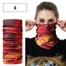 Load image into Gallery viewer, 1PC Fashion Men Women Head Face Neck Sunshade Collar Gaiter Tube Bandana Scarf Sports Headwear Scarf Dustproof Outdoor Fishing Face Mask Reusable Washable Cloth Bandanas Women Men Neck Gaiter Cover Turban Multipurpose Balaclava