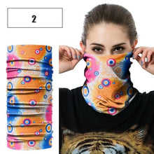 Load image into Gallery viewer, 1PC Fashion Men Women Head Face Neck Sunshade Collar Gaiter Tube Bandana Scarf Sports Headwear Scarf Dustproof Outdoor Fishing Face Mask Reusable Washable Cloth Bandanas Women Men Neck Gaiter Cover Turban Multipurpose Balaclava